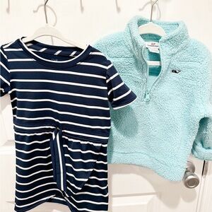 Vineyard Vines Toddler Dress & Fleece - 2T